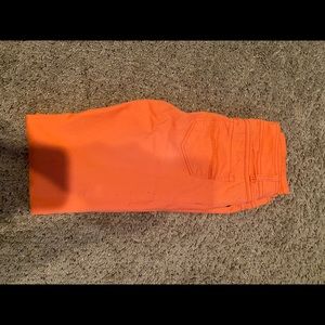 Woman’s pants orange